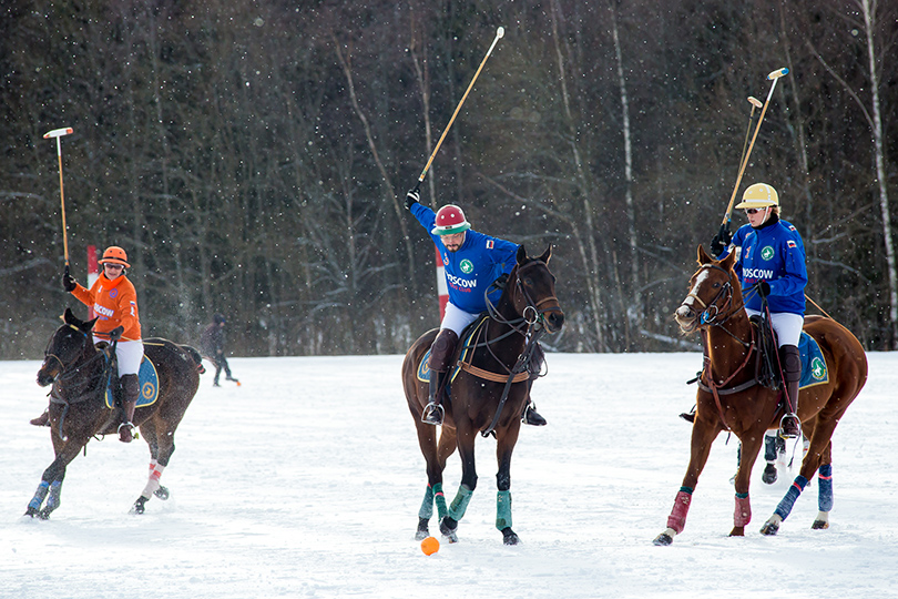 Турнир по поло на снегу Tseleevo Winter Open