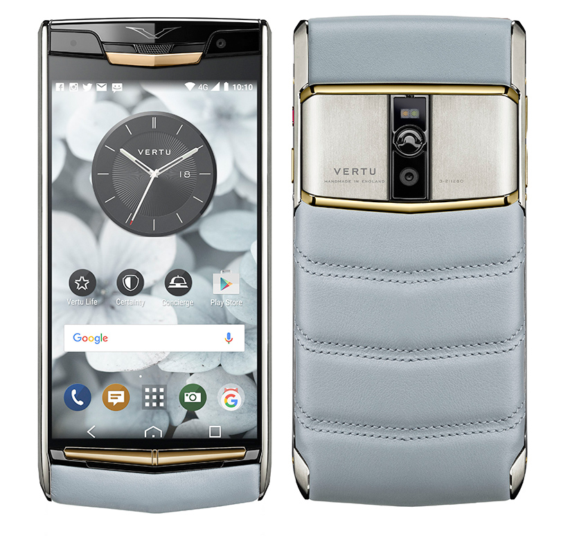 НовЫй смартфон Vertu Signature Touch Sky Blue