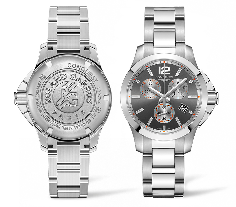 Часы & Караты: новинка Longines — женские часы Conquest Roland Garros Ladies