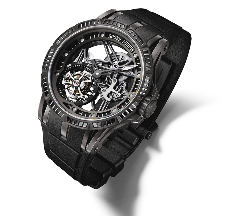 Часы & Караты: новинки Roger Dubuis в Harrods. Excalibur Spider