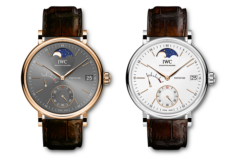 IWC Schaffhausen Portofino Hand-Wound Moon Phase — часы с ручным заводом и указателем фаз луны