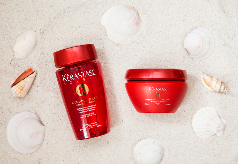 Шампунь Kérastase Soleil Bain Après-Soleil Anti-Damage Shampoo + маска Kérastase Soleil Masque UV Défense Active