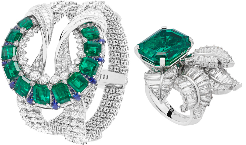 Часы & Караты: коллекция украшений Émeraude en Majesté Van Cleef & Arpels