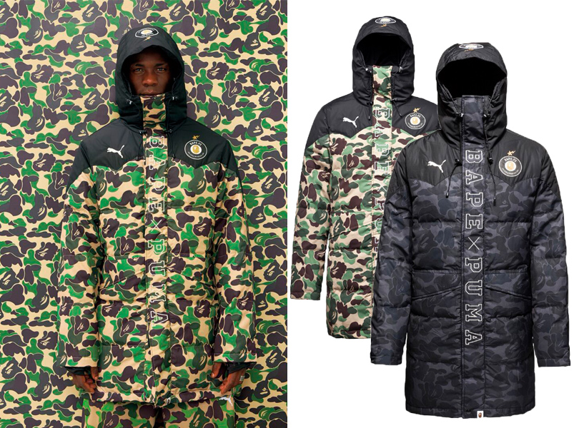 Капсульная линия Puma x BAPE