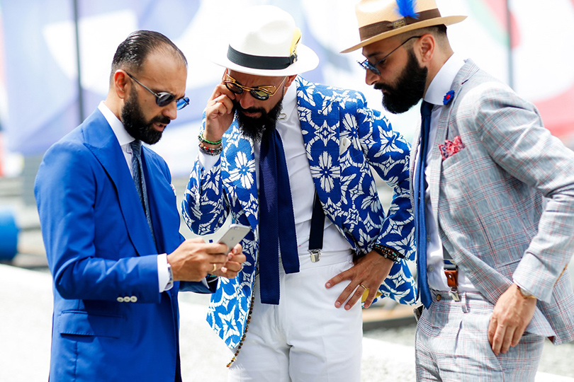 Men in Style: лучшие street-style образы выставки мужской моды Pitti Uomo