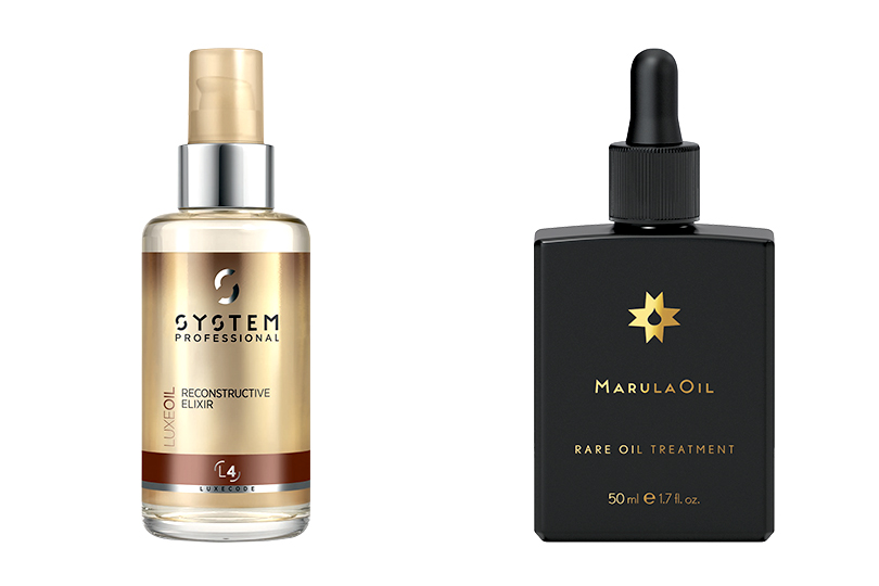 LuxeOil L4 от  System Professional; Marula Rare Oil Treatment Light от Paul Mitchell