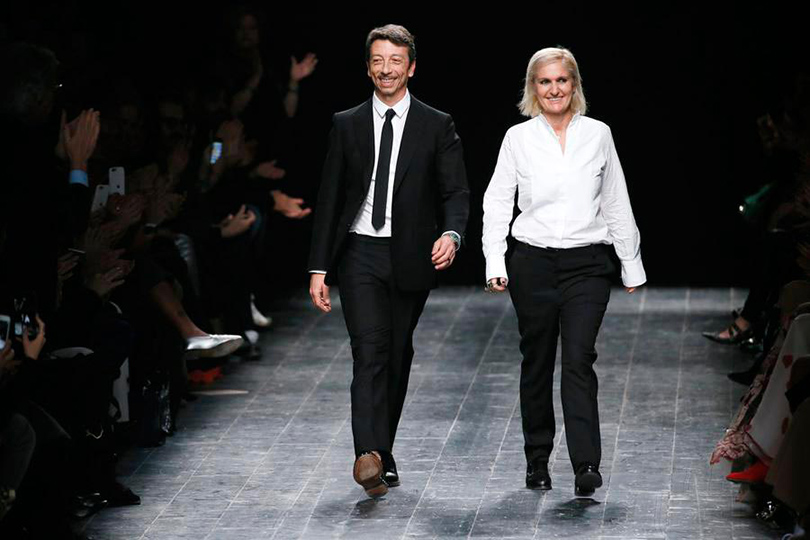 На показе Valentino очень-зима 2016 