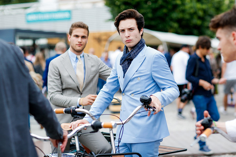 Men in Style: лучшие street-style образы выставки мужской моды Pitti Uomo