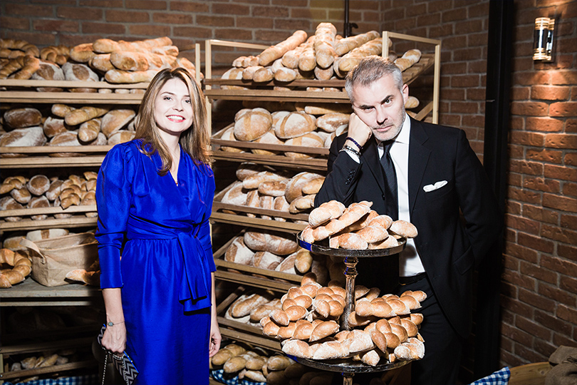 Светская хроника: гастрономический вечер La Boulangerie и Grey Goose. Евгения Зеленская и Вадим Дымов