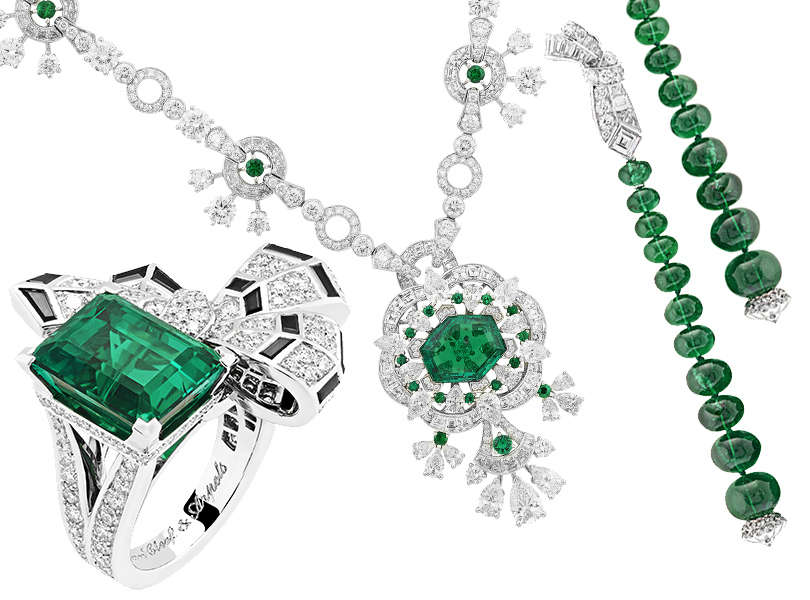 Van Cleef & Arpels, коллекция Émeraude en Majesté