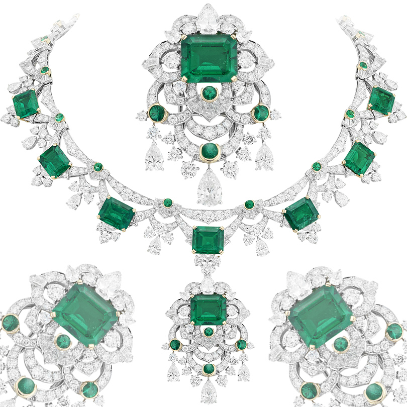 Часы & Караты: коллекция украшений Émeraude en Majesté Van Cleef & Arpels