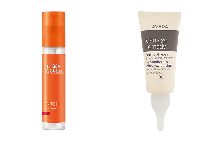 Enrich от Wella Professionals; Damage Remedy Split End Repair от Aveda