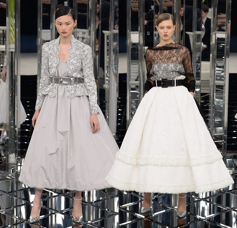 Style Notes: нежность и блеск — показ Chanel на Неделе высокой моды