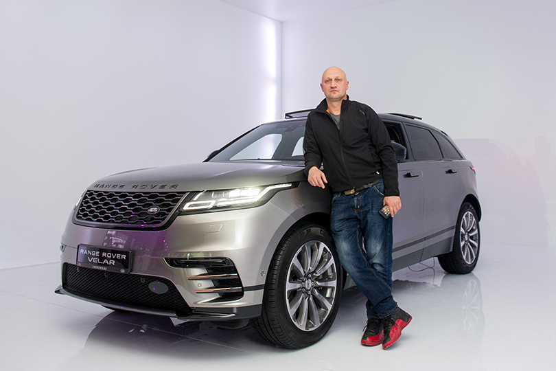 Российская премьера Range Rover Velar в Музее Москвы: Гоша Куценко