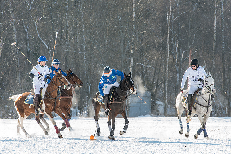 Sport & Lifestyle: Первый российско-швейцарский чемпионат по поло на снегу прошел в Целеево