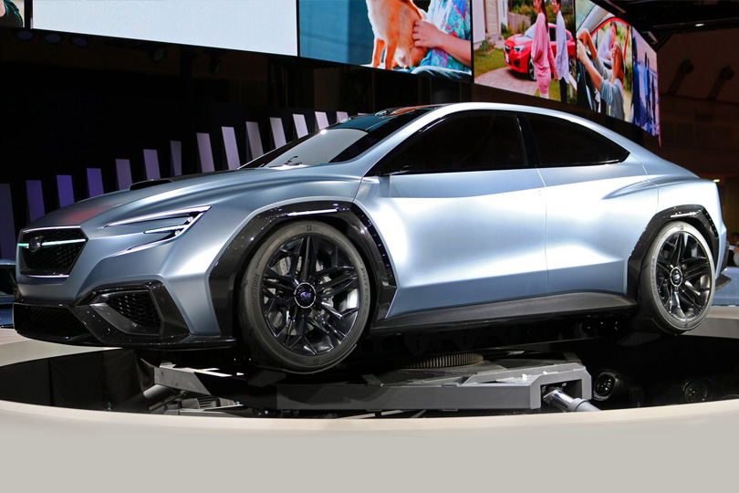 Cars with Jan Coomans. Tokyo Motor Show — the latest from the land of Godzilla. Subaru Viziv Performance