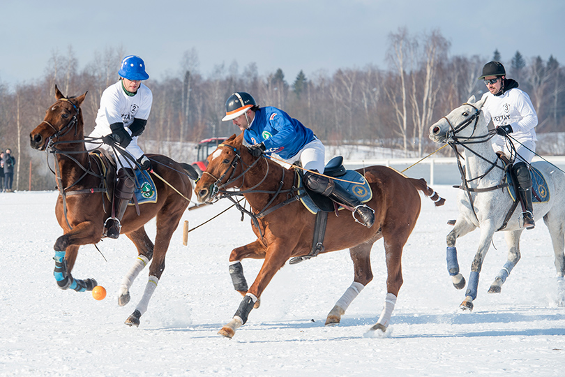 Sport & Lifestyle: Первый российско-швейцарский чемпионат по поло на снегу прошел в Целеево