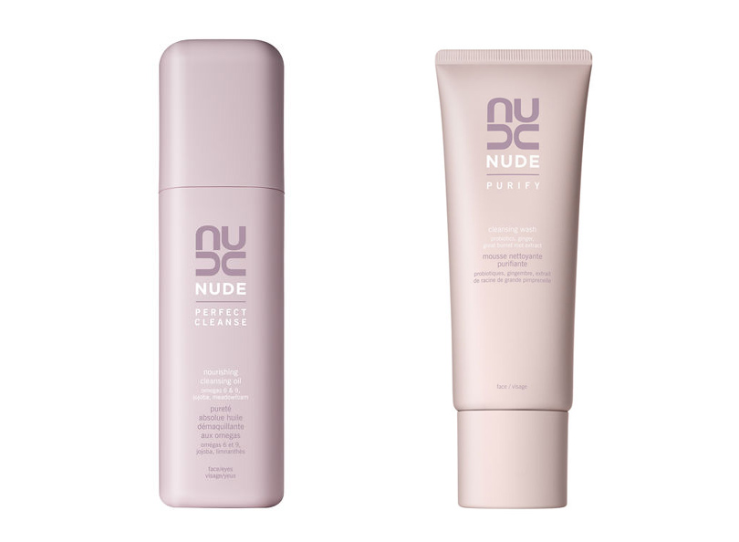 NUDE. Масло Perfect Cleanse Nourishing Oil + пенка для умывания Purify Cleansing Wash