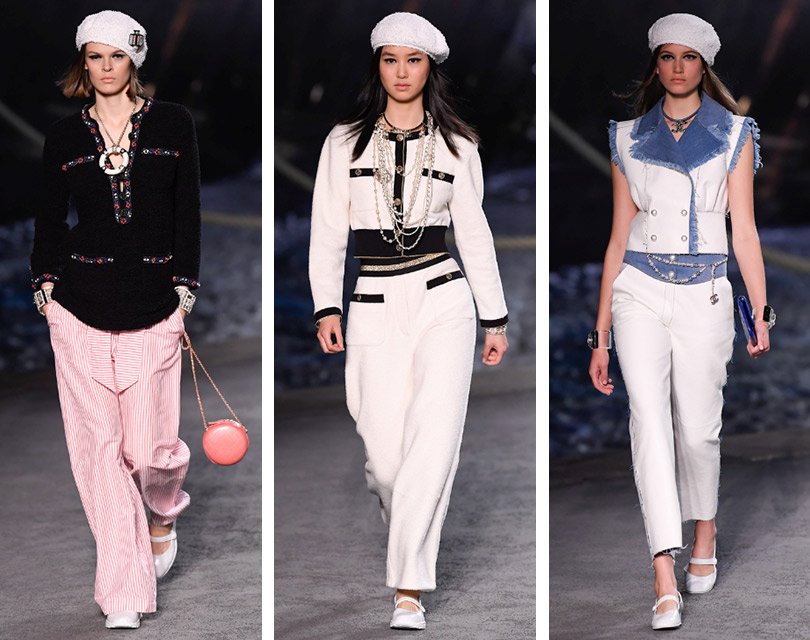 Voyage-Voyage: в Париже прошел показ Chanel Cruise