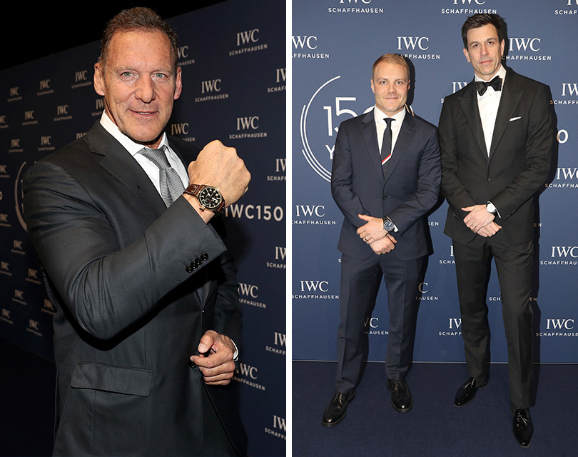 SIHH-2018: гала-вечер IWC Schaffhausen, посвященный 150-летию мануфактуры. Ральф Мёллер. Валттери Боттас