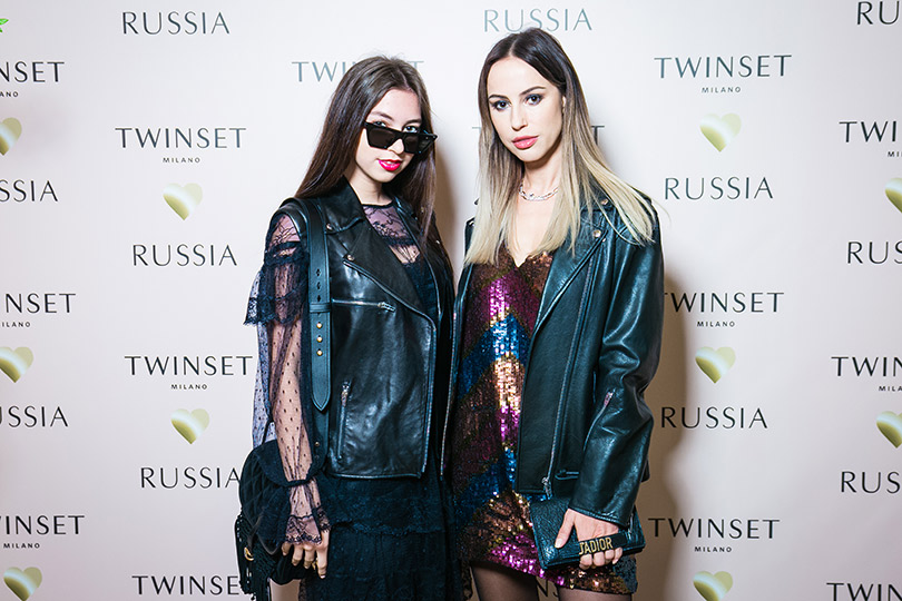 Показ Twinset. Милана Королева с дочерью