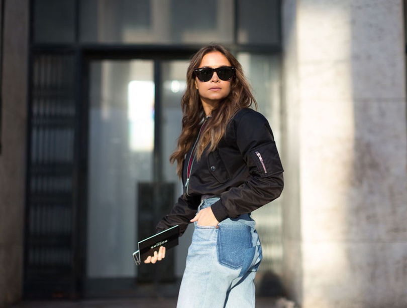 Уличный стиль на Paris Fashion Week, 2016. Мирослава Дума