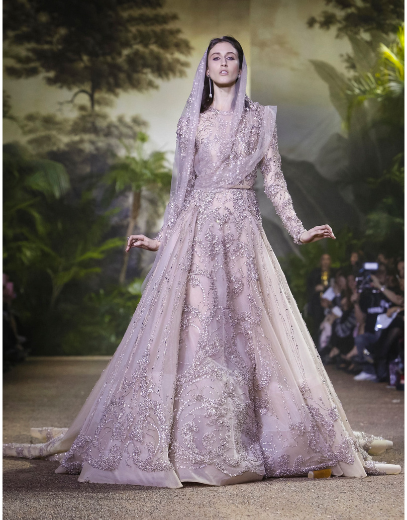 Показ Elie Saab на Неделе высокой моды в Париже