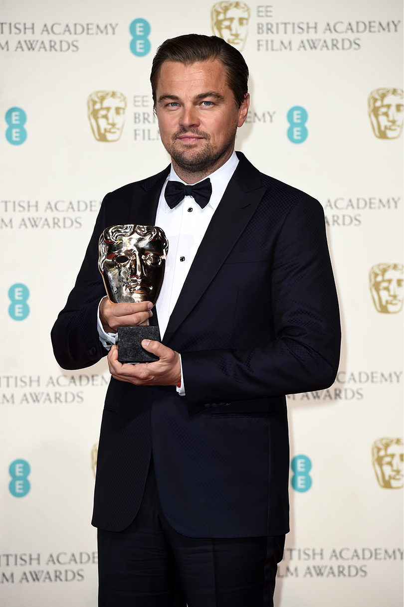 Церемония вручения премий BAFTA 2016 в Лондоне: Леонардо Ди Каприо