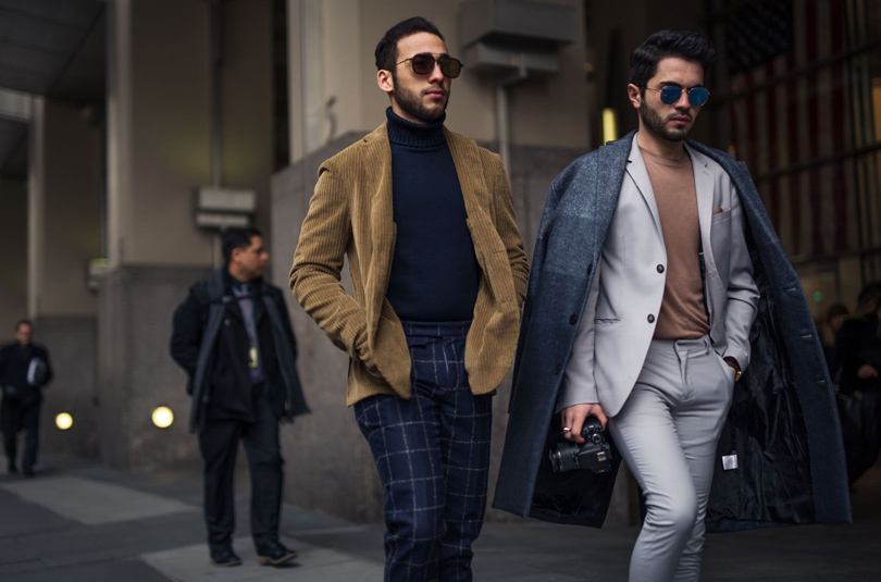 Men in Style: уличный стиль на Неделе мужской моды в Нью-Йорке