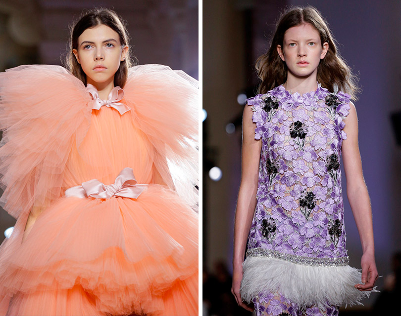 Цветочная симфония коллекции Giambattista Valli Couture