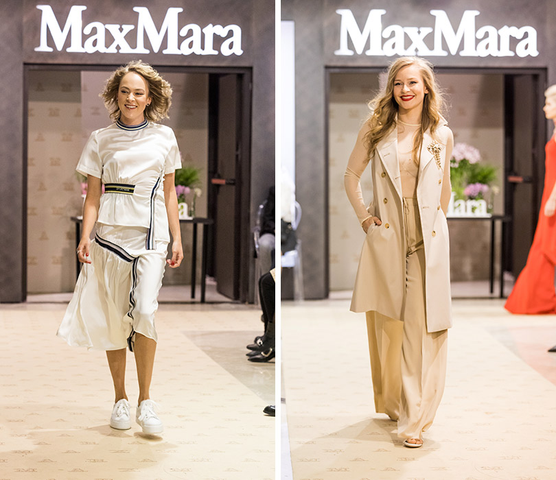 Двухэтажный флагманский бутик Max Mara — самый большой в столице — открылся в «Весне» на Новом Арбате. Аглая Тарасова. Юлия Пересильд