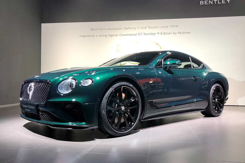 Cars with Jan Coomans. Geneva International Motor Show 2019. Bentley Continental GT 9