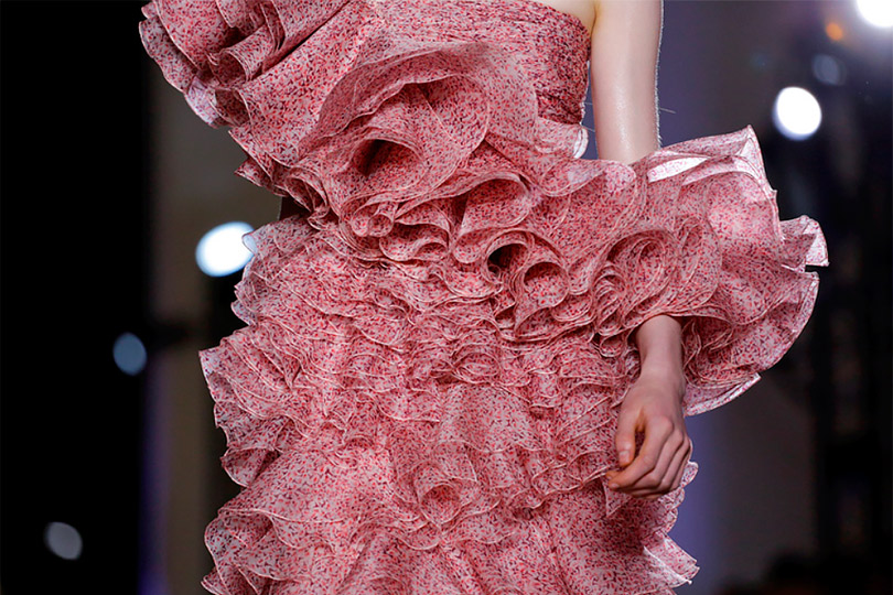 Цветочная симфония коллекции Giambattista Valli Couture