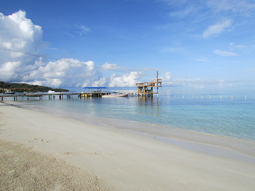 West Bay Beach в Гондурасе