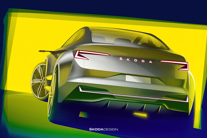 Женевский автосалон 2019: концепт-кар Skoda Vision iV