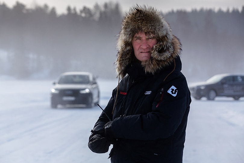 Cars with Jan Coomans. Minus 25 degrees, a frozen lake, a Russian rally legend and Audi Quattro