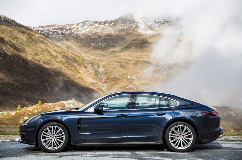 Cars with Jan Coomans: driving the new Porsche Panamera across the Swiss Alps