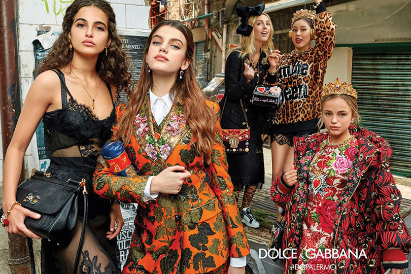 Амелия Виндзор для Dolce & Gabbana