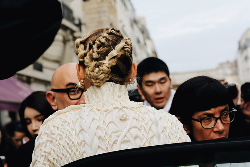 Street Style: лучшие образы уличной моды с Paris Couture осень-зима — 2018. Марион Котийяр