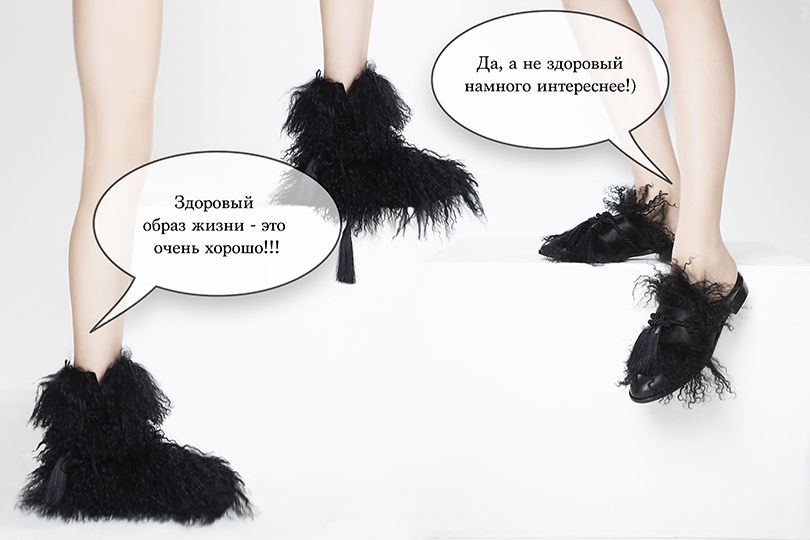 Shoes & Bags Blog: Александр Сирадекиан представил остроумный лукбук своей новой коллекции Tête-à-tête