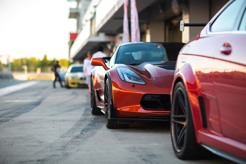 Рекорды Chevrolet Corvette в рамках Moscow Raceway