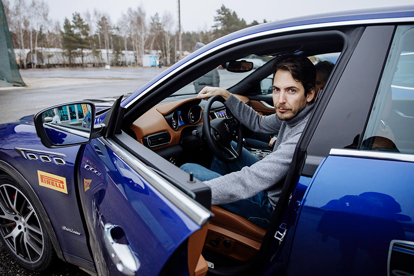 Cars with Jan Coomans. Maseratis on ADM Raceway — it’s not winter as long as the track is still black