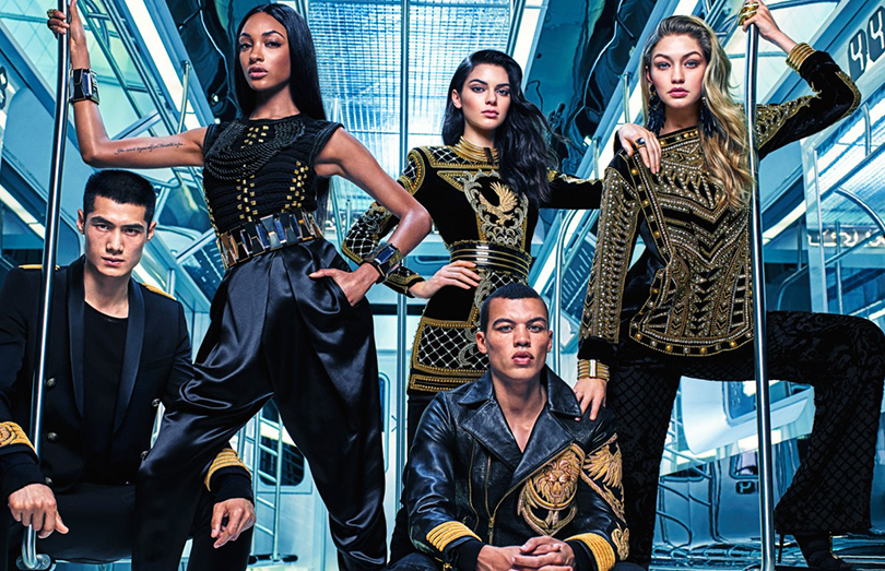 Коллаборация H&M и Balmain