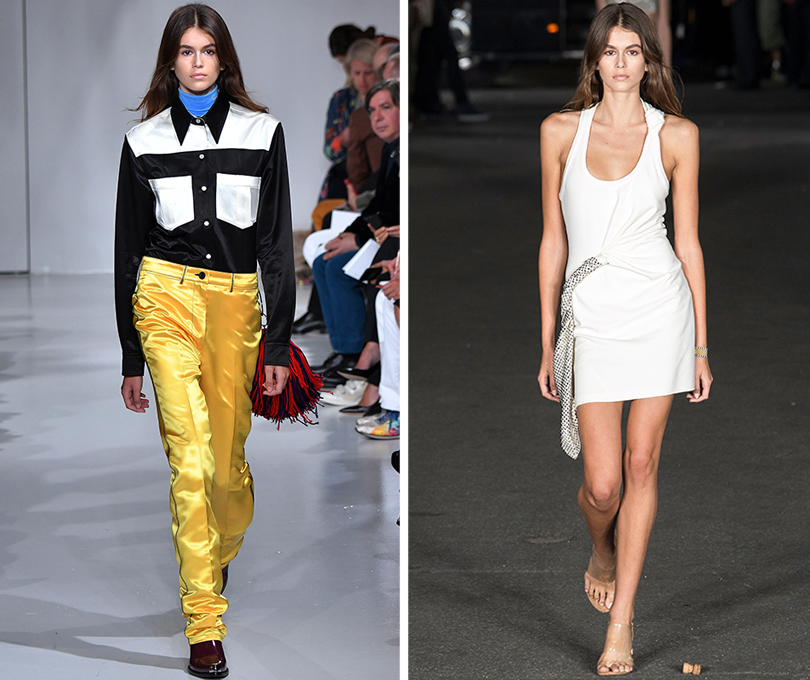 #PostaMillennials: 16-летняя Кайя Гербер штурмует Недели моды. Calvin Klein. Alexander Wang