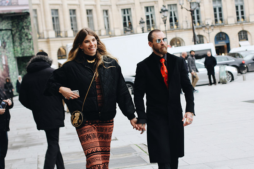 Street Style: лучшие образы уличной моды с Paris Couture осень-зима — 2018. Вероника Хейлбрюннер