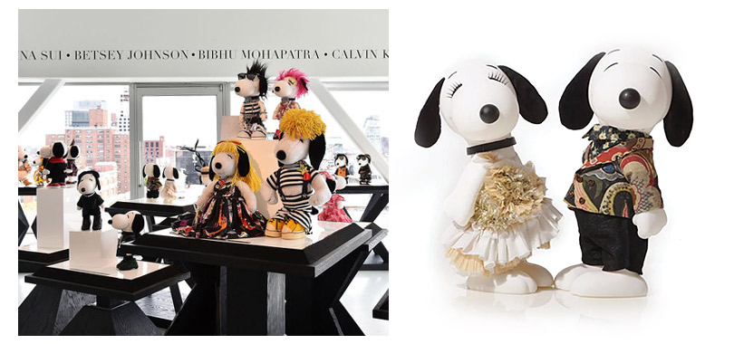 Dries Van Noten к выставке Snoopy & Belle in Fashion