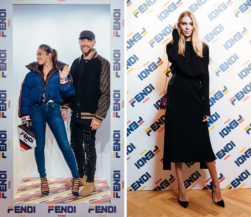 Вечеринке Fendi Mania в ГУМе