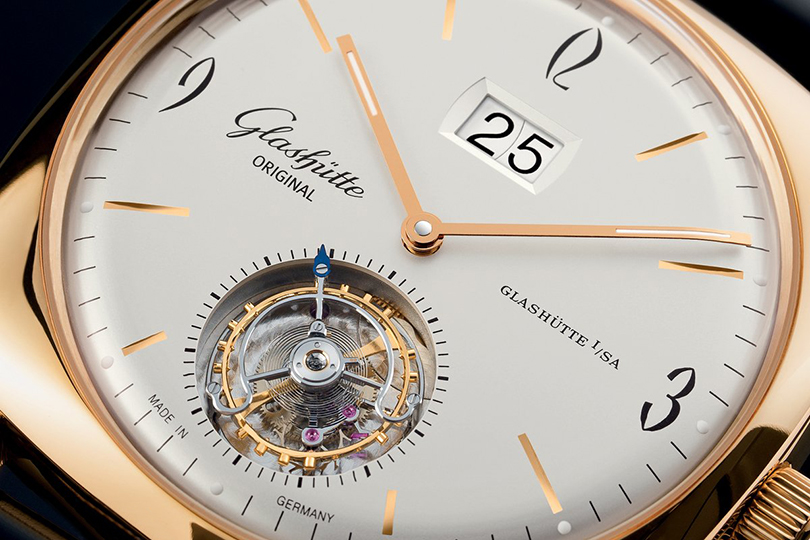 Glashütte Original Sixties Square Tourbillon, облик 1960-х и современные мануфактурные технологии