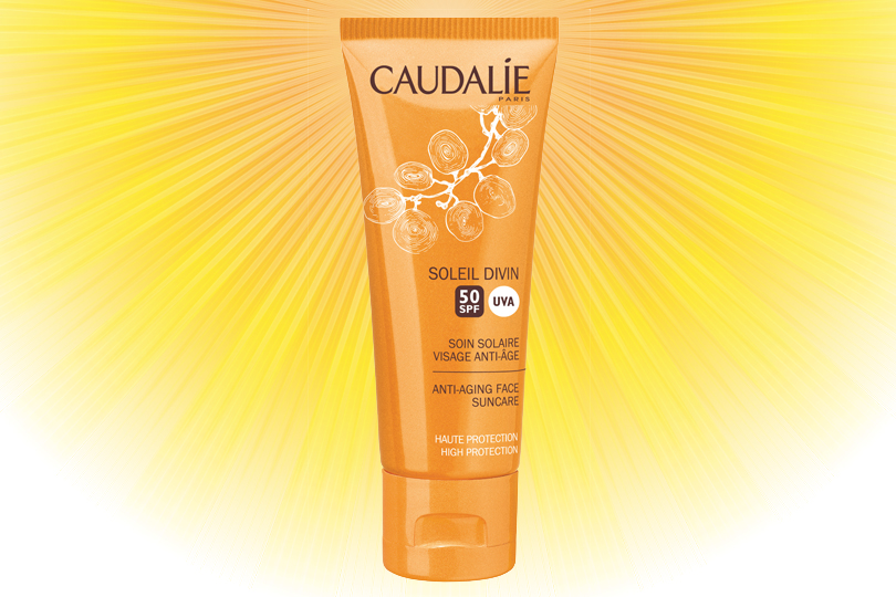 Солнцезащитный уход для лица с SPF 50 Soleil Divine, Caudalie