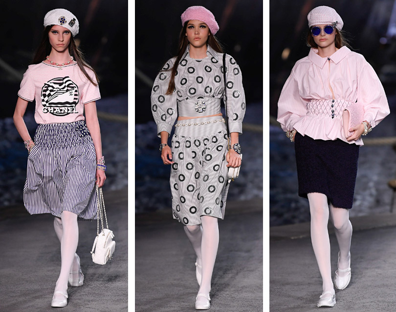 Voyage-Voyage: в Париже прошел показ Chanel Cruise